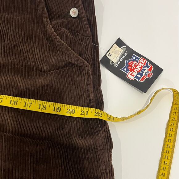 Vintage Corduroy Overalls Cleveland Browns Size Large - Picture 12 of 14